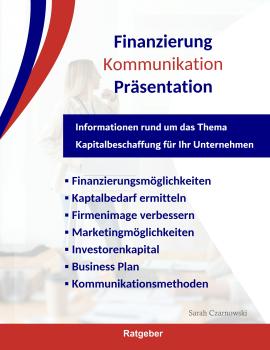 Buch: Finanzierung - Kommunikation - Präsentation